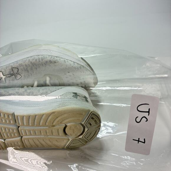 Under Armour Charged Impulse Knit Gray Running Shoes 3022603-100 Women's Size 8 - Picture 10 of 10